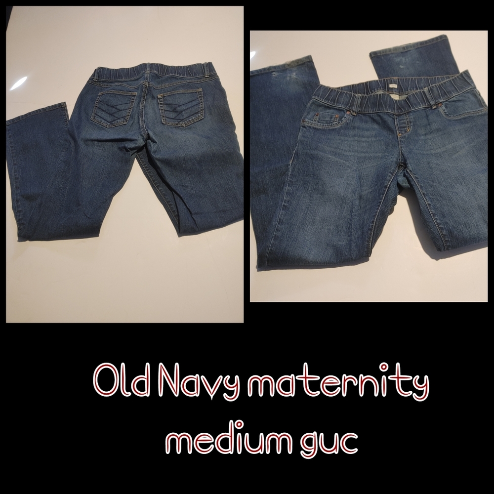 Old navy maternity jeans